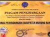 Terima Penghargaan dari Otban Wilayah VII, Pemkab Mura Dorong Peningkatan Standar Pelayanan Penerbangan