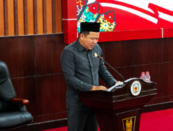 Wujudkan Tata Kelola Bersih, Sutrisno Sampaikan Pandangan Fraksi Soal Raperda BPBD