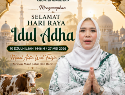 Momen Idul Adha, Dina Maulidah Apresiasi Pemkab Mura yang Salurkan Puluhan Hewan Kurban ke Desa-Desa