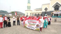 Jalan Sehat Mabrur dan Berkah Jadi Sarana Edukasi Fisik Calon Jemaah Haji